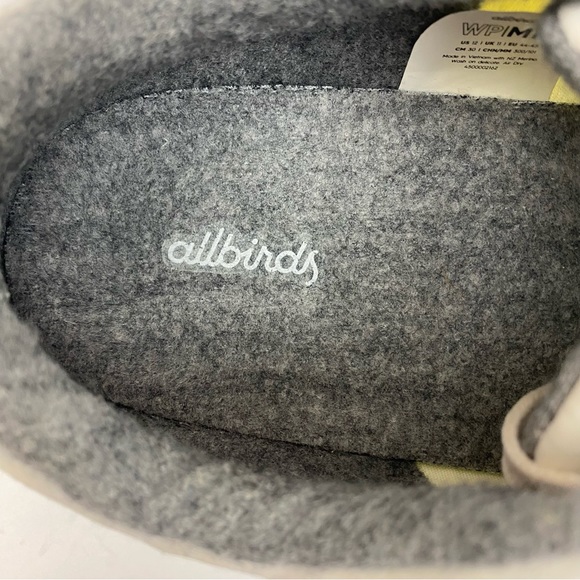 Allbirds Wool Pipers Woven Color Natural White/Natural White Sole SZ 12 - Picture 11 of 12